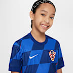 Croatia 2024/25 Stadium Away Older Kids' Nike Dri-FIT Football Replica Shirt