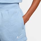 Shorts de ajuste holgado y tiro alto para mujer Nike Sportswear Phoenix Fleece