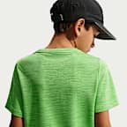 Nike Miler Older Kids' Dri-FIT Short-Sleeve Top