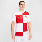 Kroatien 2024/25 Match Home Nike Authentic Dri-FIT ADV Kurzarm-Fußballtrikot für Herren