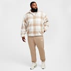 Sudadera de medio cierre acondicionada para el invierno para hombre Nike Club