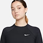 Playera de manga larga Dri-FIT UV para mujer Nike Swim Hydroguard