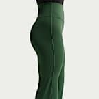 Nike Zenvy Women's High-Waisted Flared Leggings with No Front Seam