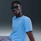 Playera de manga corta para hombre Nike Swim Hydroguard