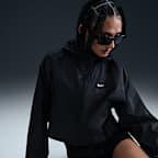 Ledig huvjacka Nike Sportswear Windrunner i vävt material för kvinnor