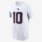 Drake Maye New England Patriots Men's Nike NFL T-Shirt - White