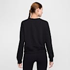 Sudadera de French Terry con cuello redondo para mujer Nike Dri-FIT One