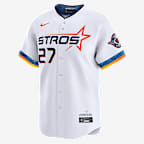 Jose Altuve Houston Astros City Connect Men’s Nike Dri-FIT ADV MLB Limited Jersey - White