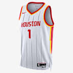 Jersey de alero polivalente para hombre Nike Dri-FIT NBA Houston Rockets Association Edition - Blanco