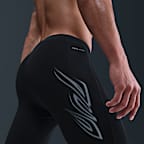 Mallas de correr Dri-FIT de medio largo con forro de ropa interior para hombre Nike Fast