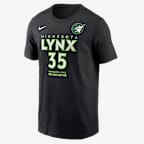 Playera Nike de la WNBA Alissa Pili Minnesota Lynx Rebel Edition