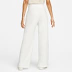Pants de entrenamiento de tiro alto y piernas anchas para mujer Nike Sportswear Phoenix Fleece
