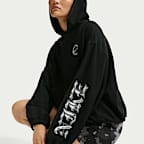 Nike Sportswear Women's Oversized French Terry Graphic Pullover Hoodie