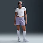 Nike Sportswear Club Fleece Women's Mid-Rise 4" Graphic Shorts