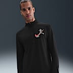 Nike Stride Men's Dri-FIT UV 1/2-Zip Running Top