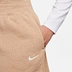 Shorts de cintura alta con ajuste holgado para mujer (talla grande) Nike Sportswear Phoenix