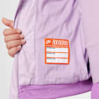 Chamarra estampada para niños de preescolar Nike