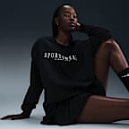 Sudadera oversized de cuello redondo para mujer Nike Sportswear Phoenix Fleece