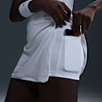 Nike Victory Dri-FIT gerade geschnittener Tennisrock (Damen)
