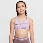 Nike Pro Big Kids' (Girls') Dri-FIT Reversible Sports Bra