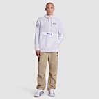 Buffalo Bills Rivalries Collection Sideline Anorak Men's Nike NFL 1/2-Zip Hooded Jacket