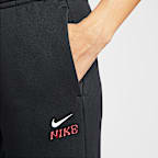 나이키 스포츠웨어 LNY 여성 플리스 와이드 레그 팬츠