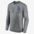 Los Angeles Dodgers 2-Hit Legend Men's Nike Dri-FIT MLB Long-Sleeve T-Shirt