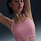 Bra deportivo de baja sujeción de talle largo con forro ligero para mujer Nike One Convertible