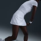 Nike Victory Dri-FIT gerade geschnittener Tennisrock (Damen)