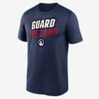 Cleveland Guardians City Connect Team Phrase Script Men's Nike Dri-FIT MLB T-Shirt - Navy