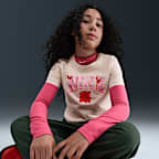 ナイキ スポーツウェア ジュニア (ガールズ) Tシャツ