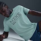 Maglia da running a manica corta per l'inverno Nike Miler – Uomo