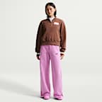 Nike Sportswear Women's Oversized 1/4-Zip Fleece Top