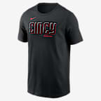 Elly De La Cruz Cincinnati Reds City Connect Fuse Men's Nike MLB T-Shirt - Black