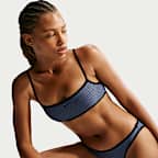 Nike Swim Women's Ripple Texture Bralette Bikini Top