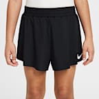 Conjunto de 2 piezas de camiseta de tirantes y shorts de malla Wild Flower Nike Dri-FIT para niños talla pequeña