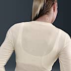 Nike Sportswear Chill Knit Women's Slim Long-Sleeve Cropped Top