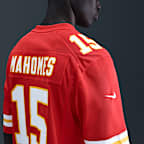 NFL Kansas City Chiefs (Patrick Mahomes) Men's Game American Football Jersey