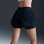 ナイキ ランニング ディビジョン ウィメンズ Dri-FIT ミッドライズ 8cm 2イン1 ランニングショートパンツ