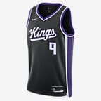 Jersey Nike Dri-Fit Swingman de la NBA Sacramento Kings 2023/24 Icon Edition - Negro