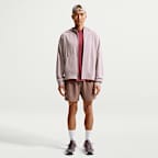 Sudadera con gorro de alto rendimiento Dri-FIT de cierre completo con protección contra los rayos UV para hombre Nike Primary NanoKnit