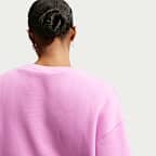 Sudadera oversized de cuello redondo para mujer Nike Sportswear Phoenix Fleece