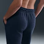 Pants de tejido Fleece de tiro medio cómodos para mujer Nike Sportswear Phoenix Plush