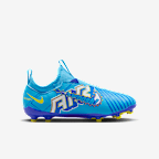 Nike Jr. Mercurial Zoom Vapor 15 Academy KM FG/MG Younger/Older Kids' Low-Top Football Boot