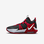 Black/University Red/White