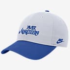 Xavier Nike College Campus Cap - White