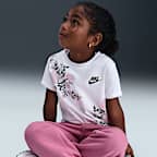 Playera estampada Club Ringlet para niños talla pequeña Nike