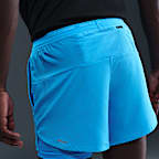 Shorts de running Dri-FIT de 13 cm 2 en 1 para hombre Nike Stride