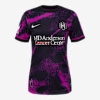 Jersey Nike Dri-FIT de la NWSL tipo réplica para mujer Houston Dash visitante 2025 Stadium