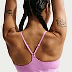 Brassière de sport réglable rembourrée à maintien léger Nike Indy pour femme
